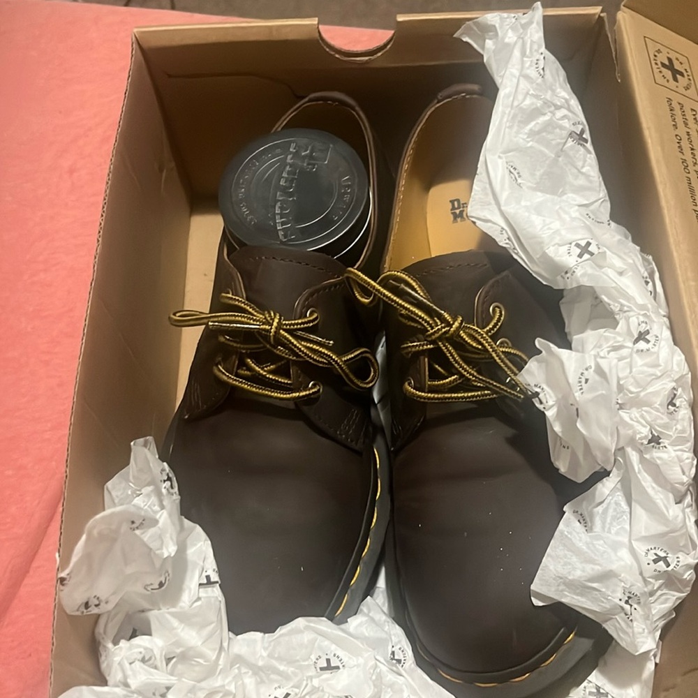 Dr. Martens brown boots